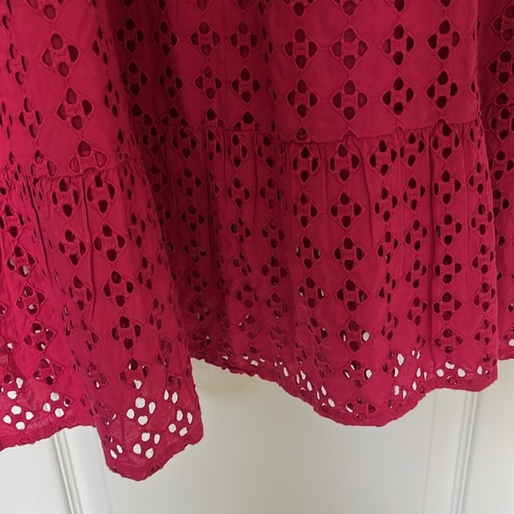 🆕 La Blanca Resortwear Dress Coverup Magenta Size L - Picture 6 of 11